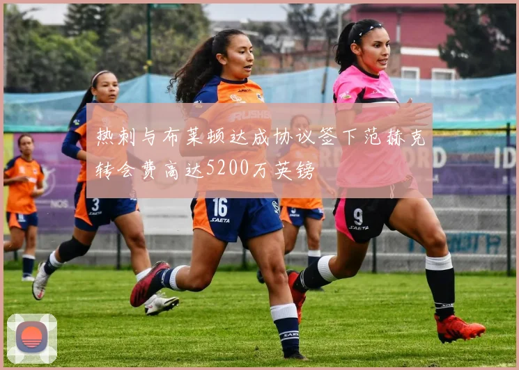 热刺与布莱顿达成协议签下范赫克转会费高达5200万英镑