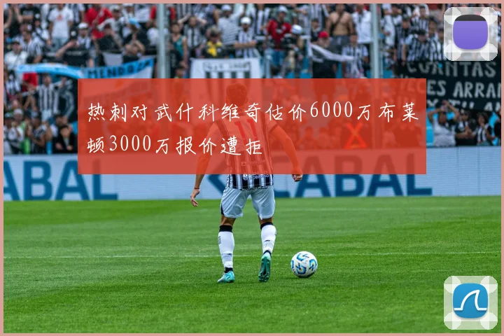 热刺对武什科维奇估价6000万布莱顿3000万报价遭拒